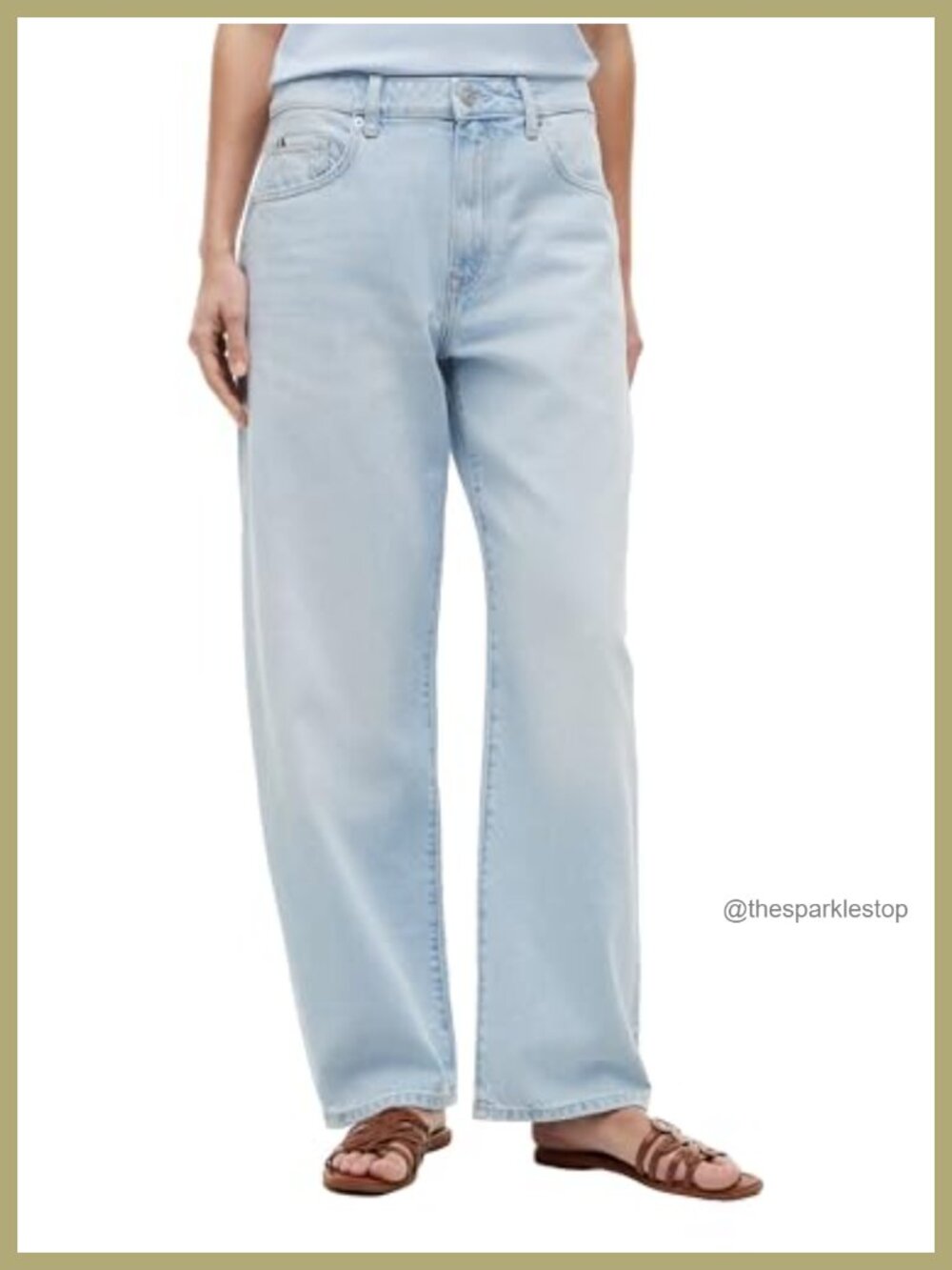 Tommy Hilfiger Mid Rise Barrel Jeans Women's Cotton Blend